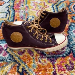 Wedge converse hightops
